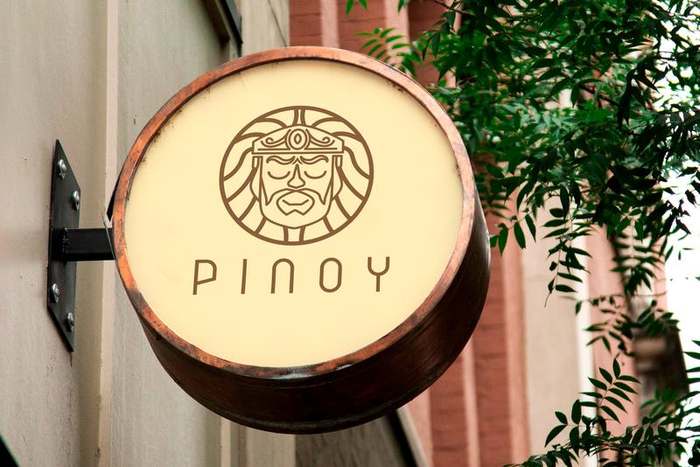 Desain logo PINOY Cafe restoran Filipino oleh Hiipot Creative Labs